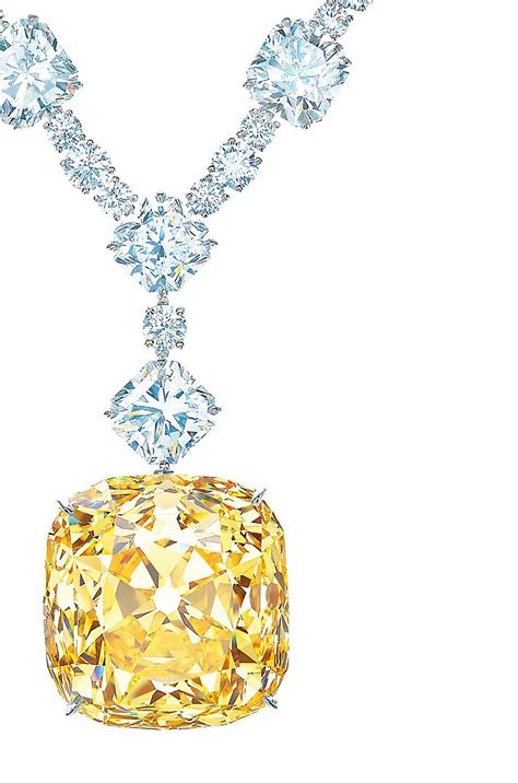 tiffany yellow diamond necklace price